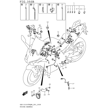 WIRING HARNESS (GSX-S1000TRQM4 E28)