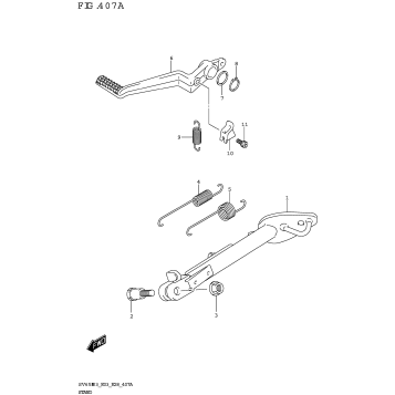 STAND (SV650,SV650A)