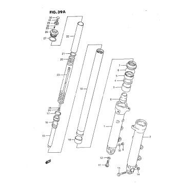 FRONT DAMPER (K/L/M/N/P/R)