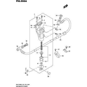 REAR MASTER CYLINDER