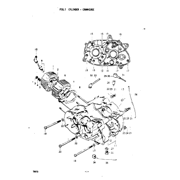 CYLINDER - CRANKCASE