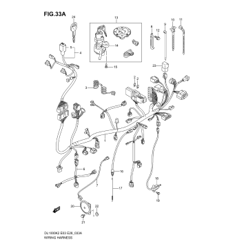 WIRING HARNESS (MODEL K4/K5/K6)