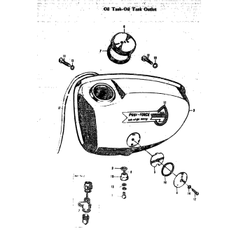 OIL TANK-OIL TANK OUTLET