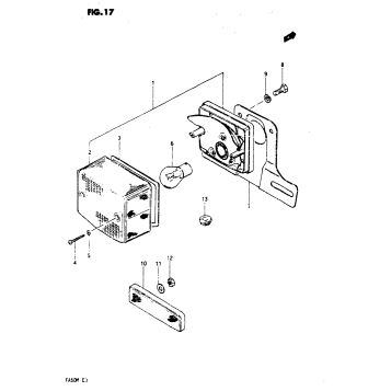 REAR COMBINATION LAMP