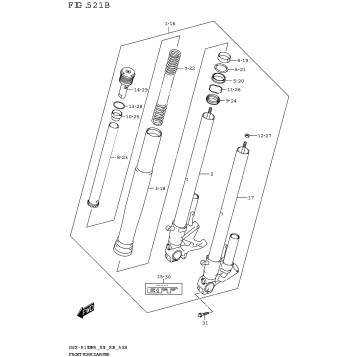 FRONT FORK DAMPER (GSX-R1000RA)