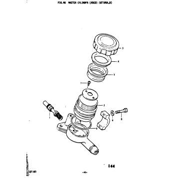 MASTER CYLINDER (ASCO) (GT185A