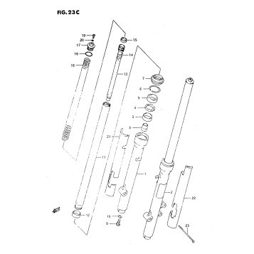 FRONT FORK (MODEL S)