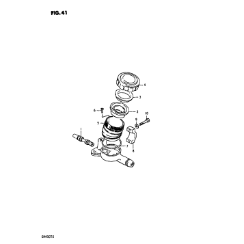 MASTER CYLINDER (GN400T