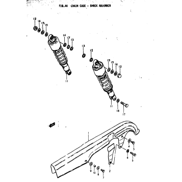 CHAIN CASE - SHOCK ABSORBER