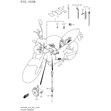 WIRING HARNESS (SV650M4 E33)