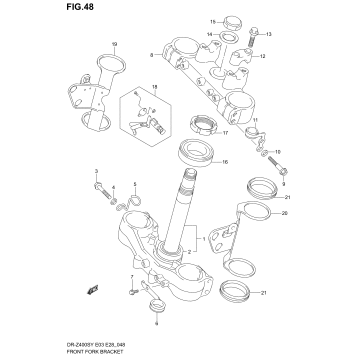 FRONT FORK BRACKET