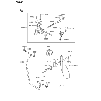 FRONT MASTER CYLINDER