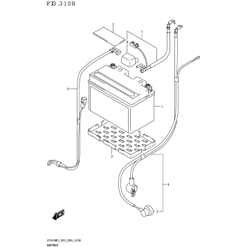 BATTERY (SV650A,SV650XA)