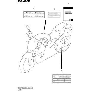 LABEL (GSX-S750YAL9 E28)