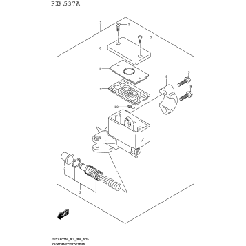 FRONT MASTER CYLINDER