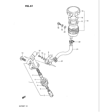 REAR MASTER CYLINDER