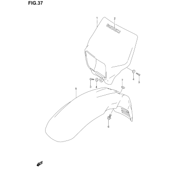 HEADLAMP HOUSING (MODEL K1)