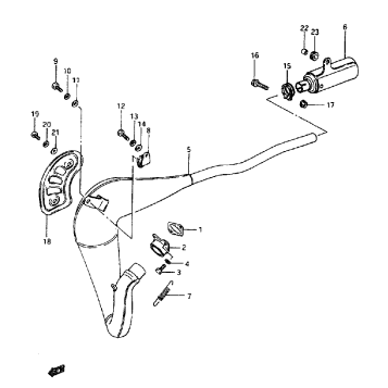 MUFFLER (MODEL G/H/J)