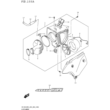 AIR CLEANER (DR-Z400SM)
