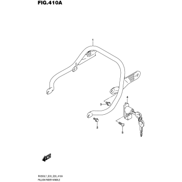 PILLION RIDER HANDLE