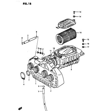 AIR CLEANER (MODEL Z)