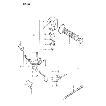 LEFT HANDLE SWITCH (MODEL Z)