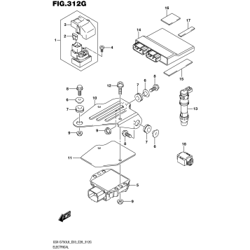 ELECTRICAL (GSX-S750AZL8 E28)