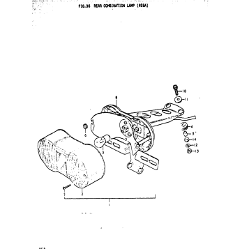 REAR COMBINATION LAMP (RE5A)