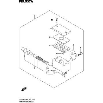 FRONT MASTER CYLINDER
