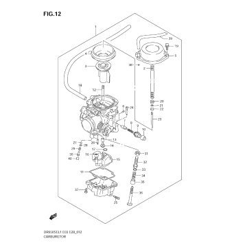 CARBURETOR (E28)