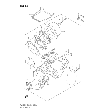 AIR CLEANER (MODEL K4/K5/K6)