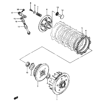 CLUTCH (MODEL G/H/J/)