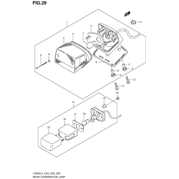 REAR COMBINATION LAMP