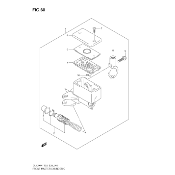 FRONT MASTER CYLINDER