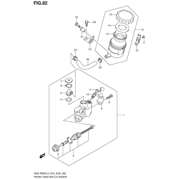 FRONT MASTER CYLINDER