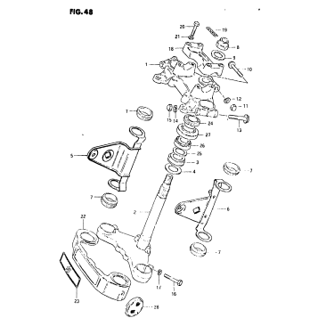 STEERING STEM (MODEL X)
