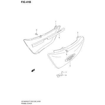 FRAME COVER (MODEL K2/K3)