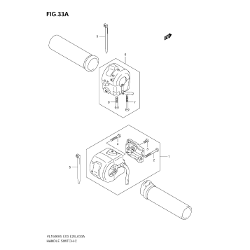 HANDLE SWITCH (MODEL K7/K8/K9)