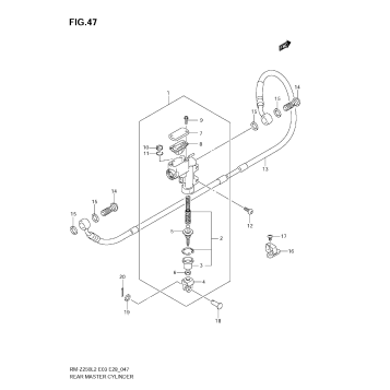 REAR MASTER CYLINDER
