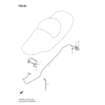 SEAT SUPPORT BRACKET