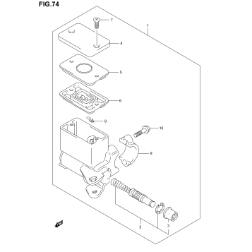 REAR MASTER CYLINDER