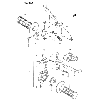 HANDLE SWITCH (MODEL K/L/M/N/P/R/S)