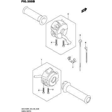 HANDLE SWITCH (E03,E33)