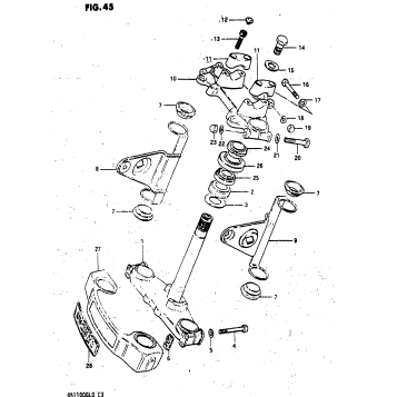 STEERING STEM (MODEL D)