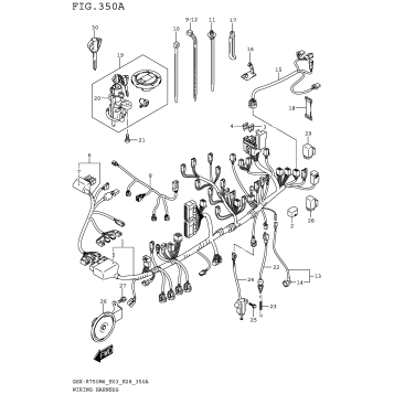WIRING HARNESS (GSX-R750M6 E03)