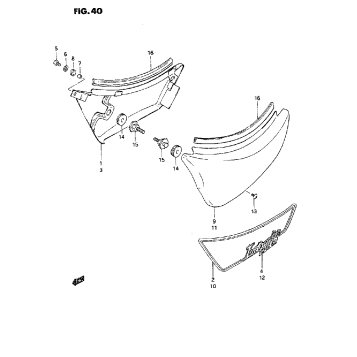 FRAME COVER (MODEL N/P/R)