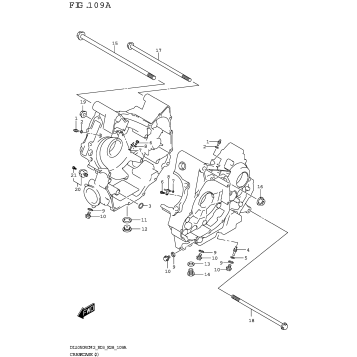 CRANKCASE (2) (DL1050RQ)