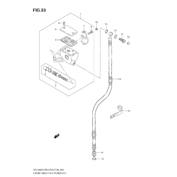 FRONT MASTER CYLINDER (MODEL K4)