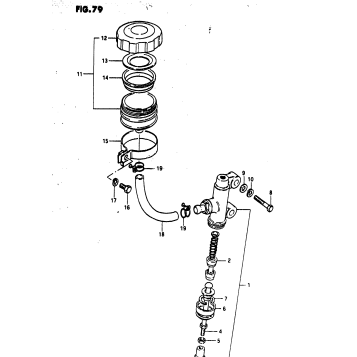 REAR MASTER CYLINDER