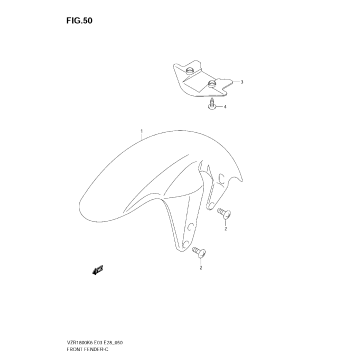 FRONT FENDER (VZR1800K6/K7)